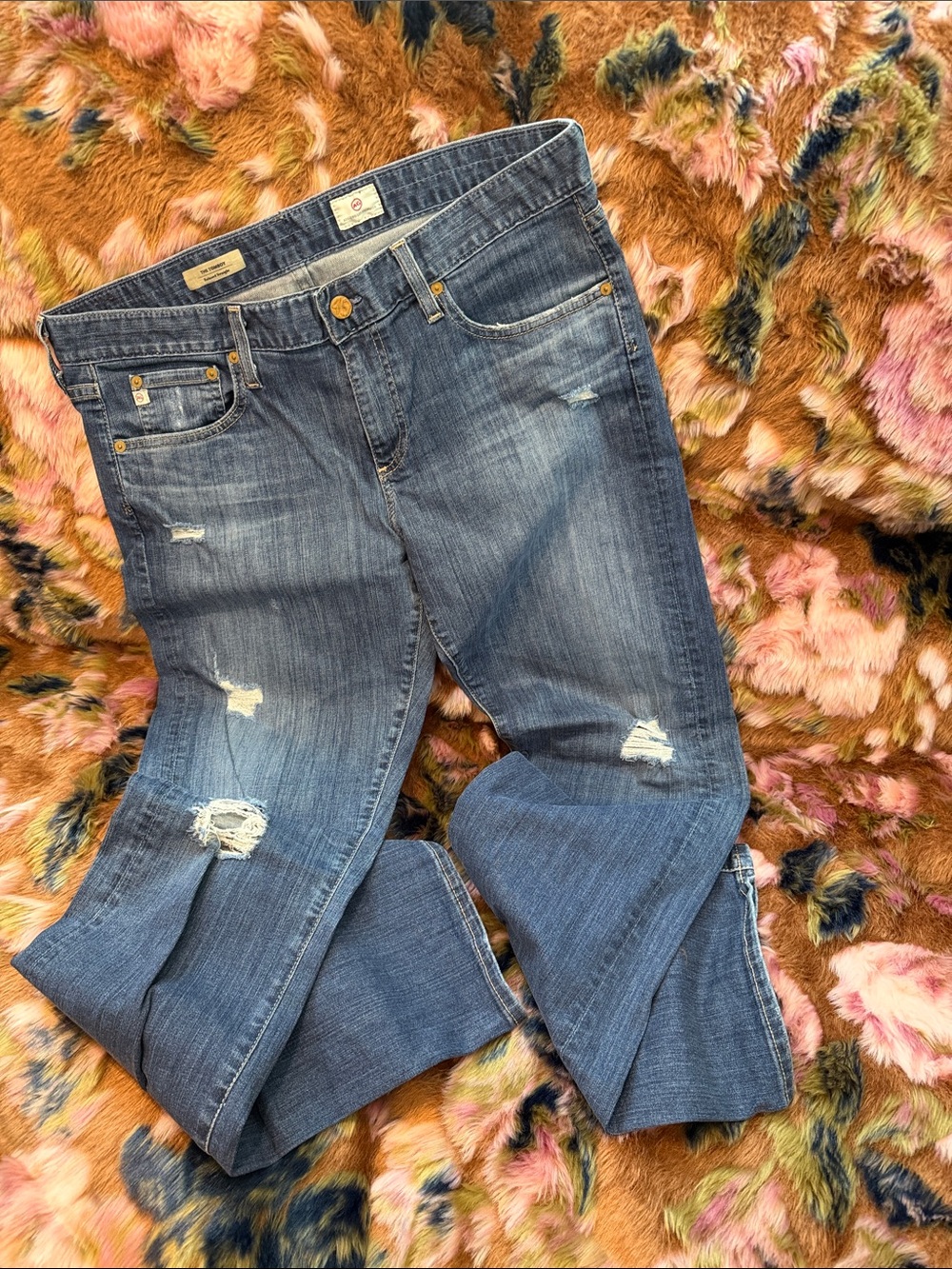 Ag Adriano Goldschmied The Tomboy Relaxed Straight Women’s Jeans Size 32R